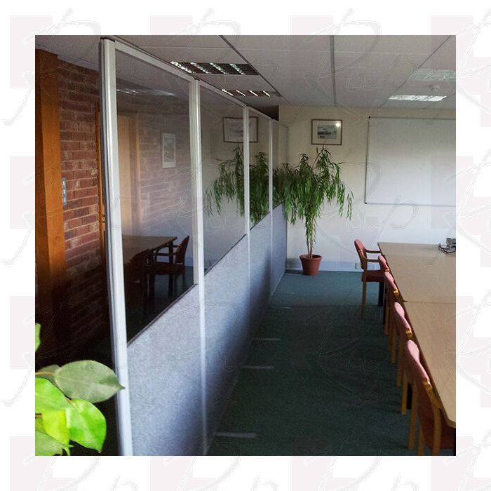 Morton Half Vision 4m Wide Office Screens