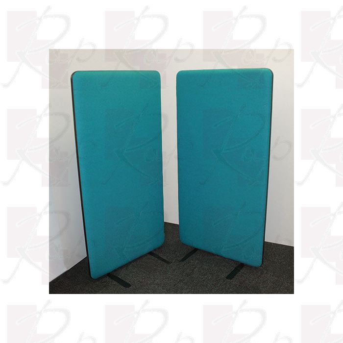 Free standing acoustic office partitions, helps with workplace noise reduction 