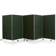 5m wide velcro-friendly Flexi-Screen Room Divider