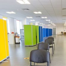4 Panel Anti-bacterial room divider