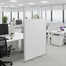 Morton Full Vision with white gloss laminate base