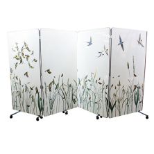 1500mm high printed foldable room divider from the range of concertina Flexi-Screens. 