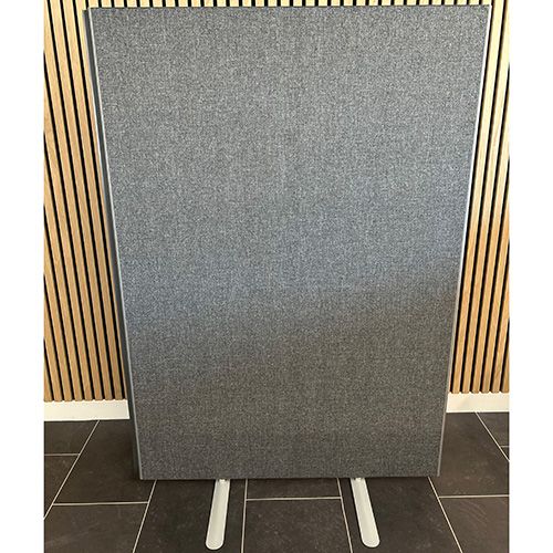 Xpress Office Partitions 1.4m High in grey fabric