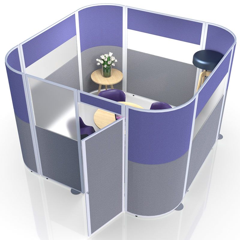 Grand Acoustic Office Pod created the ideal meeting area or private office where space is limited