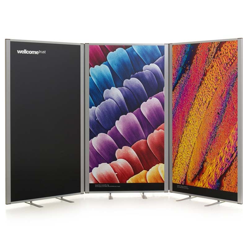 Morton custom printed partition screens