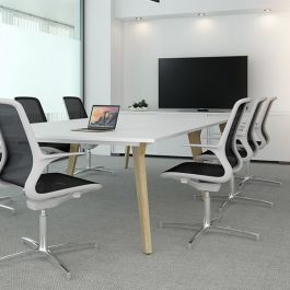 Lux Small Rectangular Meeting Table