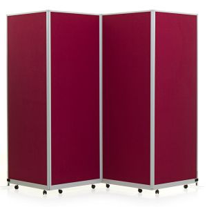 Mobi 4 Panel Portable Room Dividers