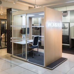 Aspect 1 Acoustic Pod with LED letters