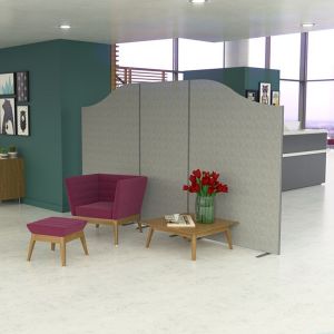 Budget Acoustic Screens are manufactured using 12mm acoustically tested foam