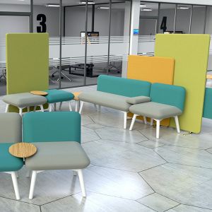 Acoustic Office Dividers from the Delta range are the perfect way to add style to your office