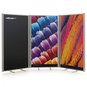 Morton custom printed partition screens