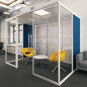 Qube Duo Acoustic Pod, designed by Boss