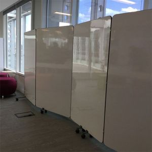 Flexi-screen foldable room dividers with 1m wide x 1800mm high panels