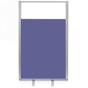 Morton+ vision top with purple fabric, 1.2m high