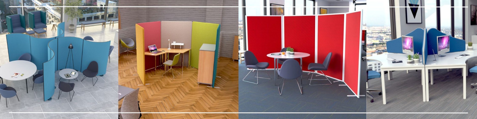 Acoustic Office Divider range