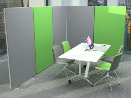 Acoustic Office Partitions and Screens