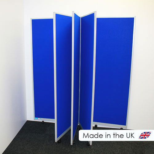 Folding Portable Room Dividers with a concertina design