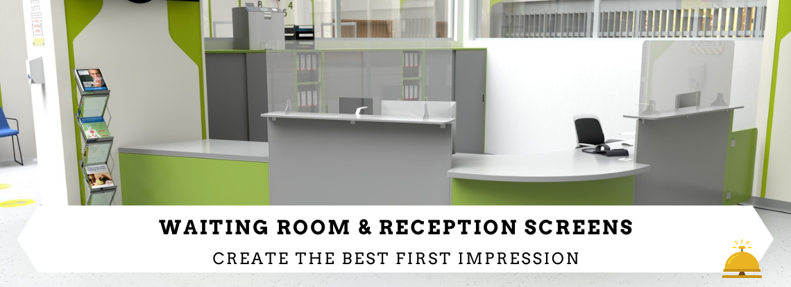 partition suitable for waiting and reception areas.