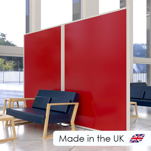 Laminate Office Screens and Partitions from Rap Industries