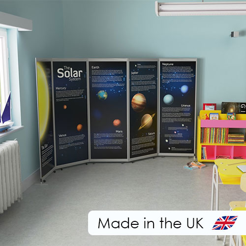 printed office screens and dividers from Rap Industries