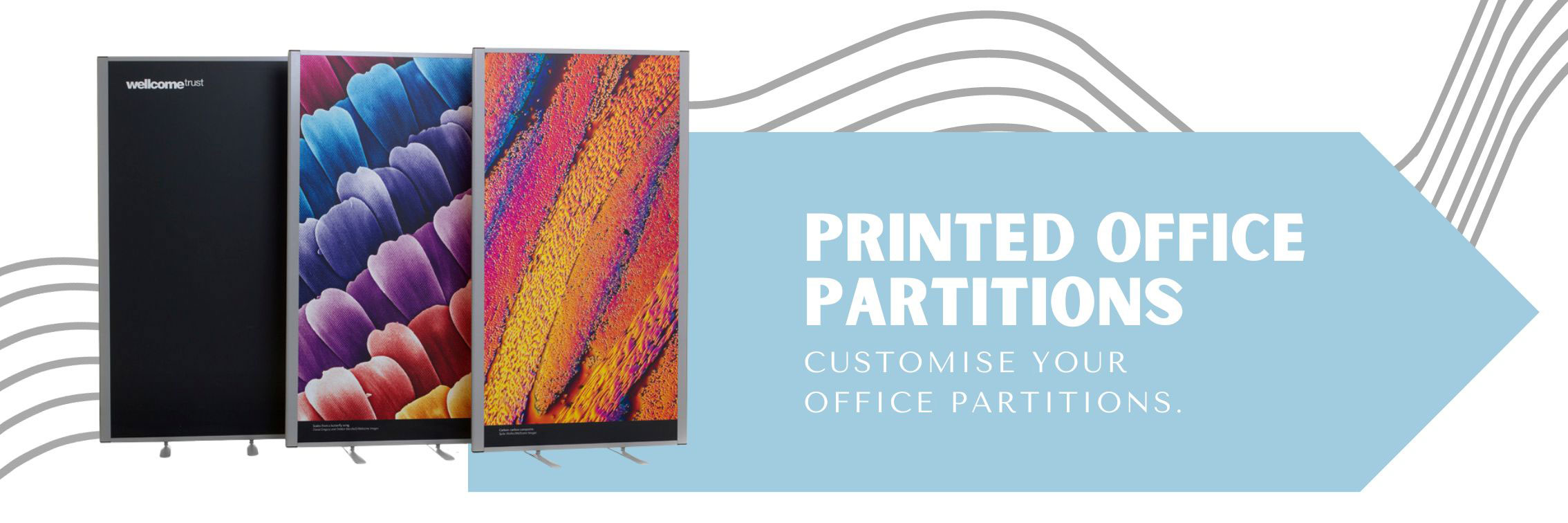 Printed Office Partitions