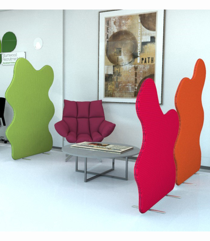 Acoustic Office Screens L Free Standing Partition